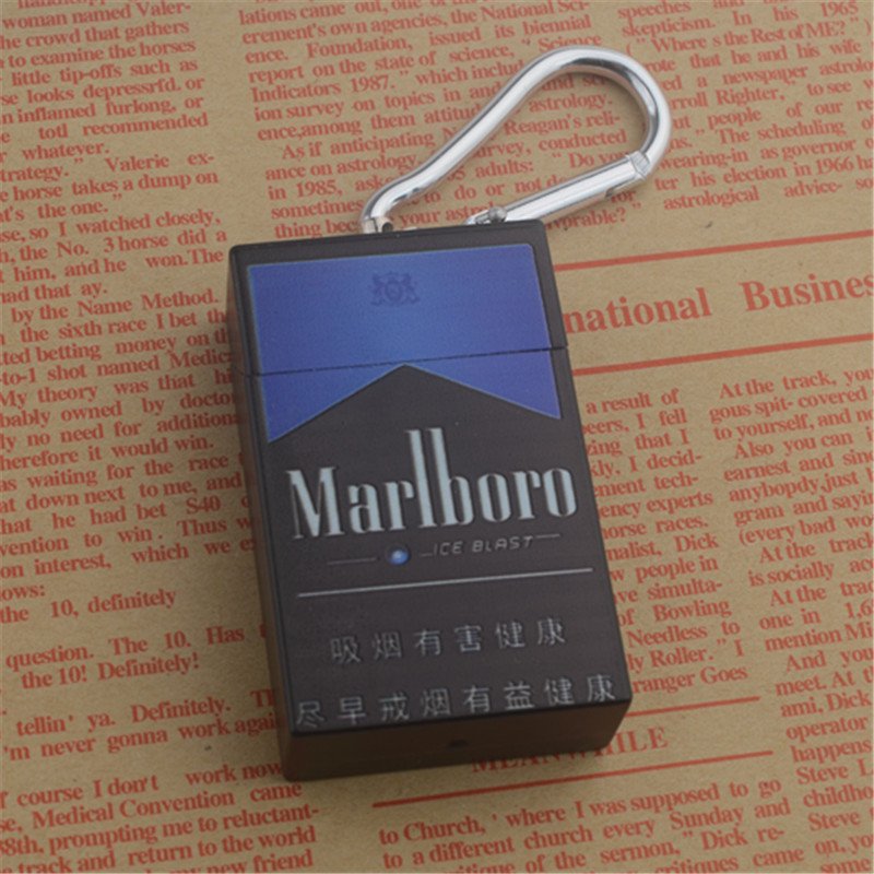 Creative ashtray portable pocket mini ashtray pull-out personalized storage box - Image 2