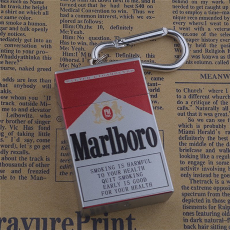 Creative ashtray portable pocket mini ashtray pull-out personalized storage box - Image 4