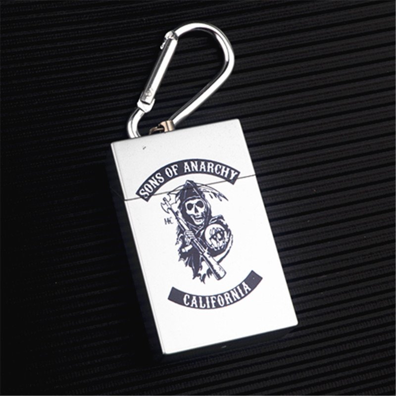 Creative ashtray portable pocket mini ashtray pull-out personalized storage box - Image 11