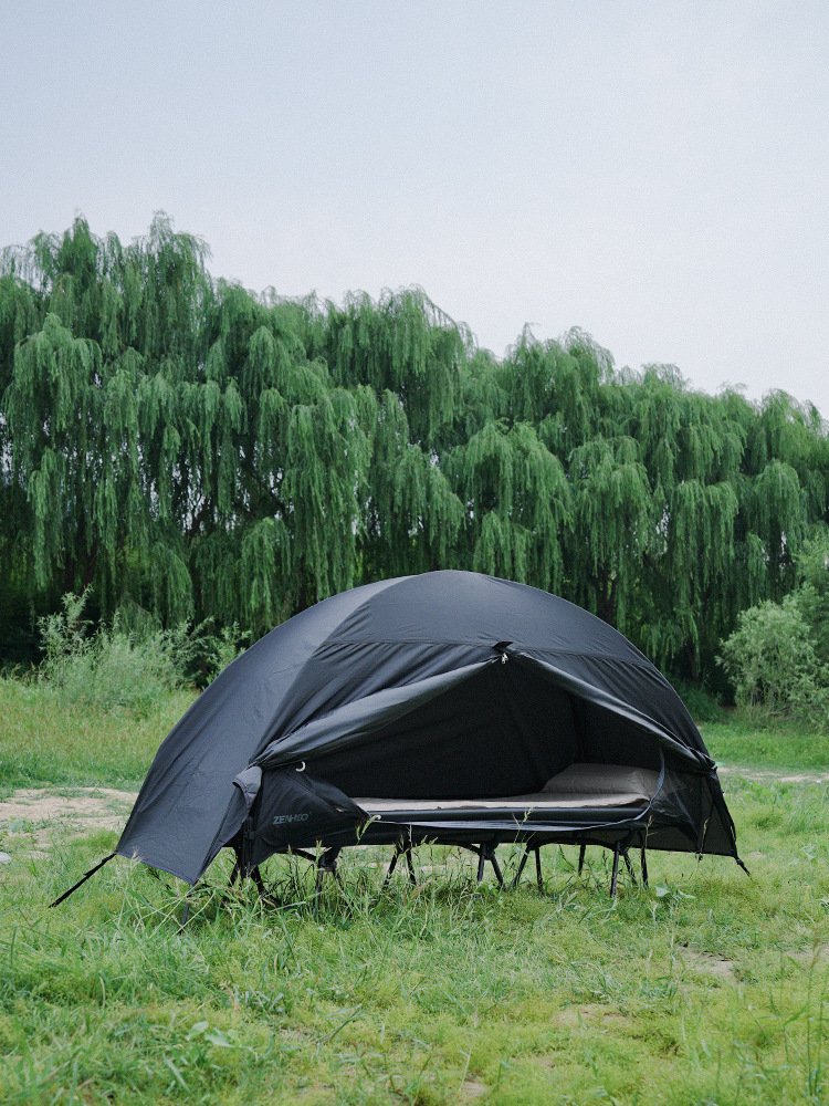 Outdoor mountaineering camping solo single tent rainproof kangaroo shelter net mosquito net hiking tent kangaroo inner tent - Image 3