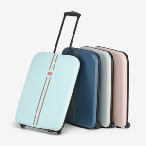 New foldable trolley case 20 inch 24 inch suitcase for business trip and travel business lightweight foldable suitcase