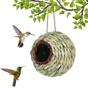 Spherical bird nest Creative preschool hand-woven bird house gardening decoration bird nest