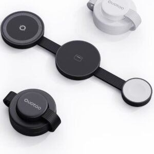 New desktop foldable three-in-one magnetic wireless charger Foldable for Apple mobile phone wireless charging